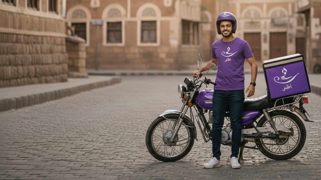 مندوب توصيل اطلبني